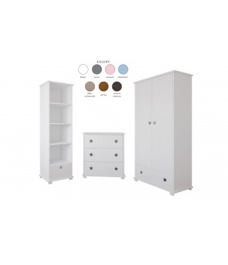 Komplet mebli 3el. - GWIAZDKI